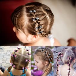 Kleine Haarspeldjes met Klauwsluiting - Set van Stijlvolle Mini Clips — thumbnail 4