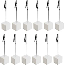 Houten Fotohouders en Memoclips - 12 Stuks - Ideaal voor Foto's en Notities — thumbnail 1