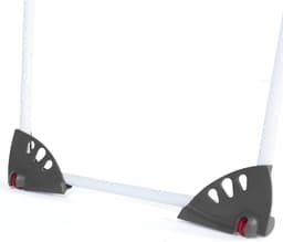 Droogrek, ultra grijs en wit, 160 tot 211,5 cm, uittrekbaar, opvouwbaar — thumbnail 5