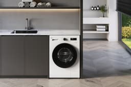 LG W4X1085NWB - Energie label E - Steam™- 6 Motion DD - 8 kg + 5 kg Was-droogcombinatie — thumbnail 4
