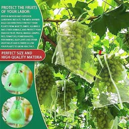 Druivenbeschermzakken 120 stuks - Fruitbescherming met Trekkoord 20x30 cm — thumbnail 5