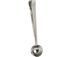 Metalen Klemmen Set van 3 voor Voedselzakken - Zwart, Koper & Zilver - Inclusief Lepel