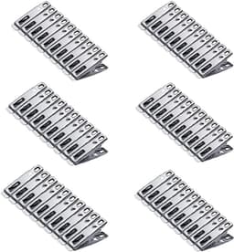 60 Stuks Roestvrijstalen Wasknijpers voor Kleding en Handdoeken — thumbnail 1