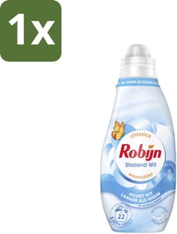 Robijn Klein & Krachtig Wasmiddel Stralend Wit 22 Wasbeurten 665 ml — thumbnail 2