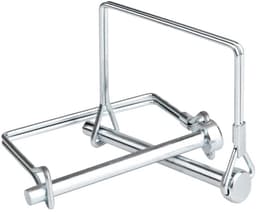 Pijpklepplinten 5 stuks 8 mm klapsplint met borgpen voor tuin en haken — thumbnail 2