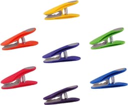 Kleurige Wasknijpers - 70 Stuks Met RVS Veersystemen en Zachte Grip — thumbnail 3
