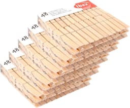Wasknijpers hout 48 stuks — thumbnail 2
