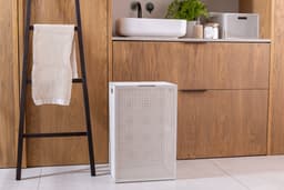 Curver Kaya Wasmand met deksel - 60L - 38x29x58,5 cm - Wit — thumbnail 4