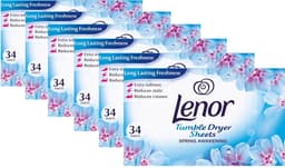 Lenor - Droogtrommeldoekjes - Spring Awakening - 6 x 34 doekjes - Voordeelverpakking — thumbnail 1