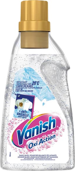 Vanish Oxi Action Wasbooster Gel - Vlekverwijderaar voor Witte Was - 1,5L — thumbnail 1