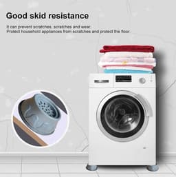 Trillingdempers Wasmachine - Wasmachine Dempers - 4 stuks - Extra Dik - Droger - Ondersteuning voor anti-vibratie wasmachines — thumbnail 5