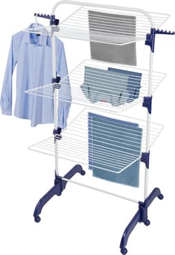 Leifheit droogtoren Pegasus 420 Solid Comfort – incl. houders en wieltjes - 42 m drooglengte — thumbnail 3