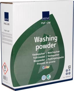 Abena Waspoeder met Ecolabel - 10kg - Voor gekleurde was zonder Parfum - 250 Wasbeurten (2 x 5kg) — thumbnail 3