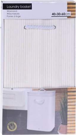 Bathroom - Solutions - Wasmand - inklapbaar - wit — thumbnail 2