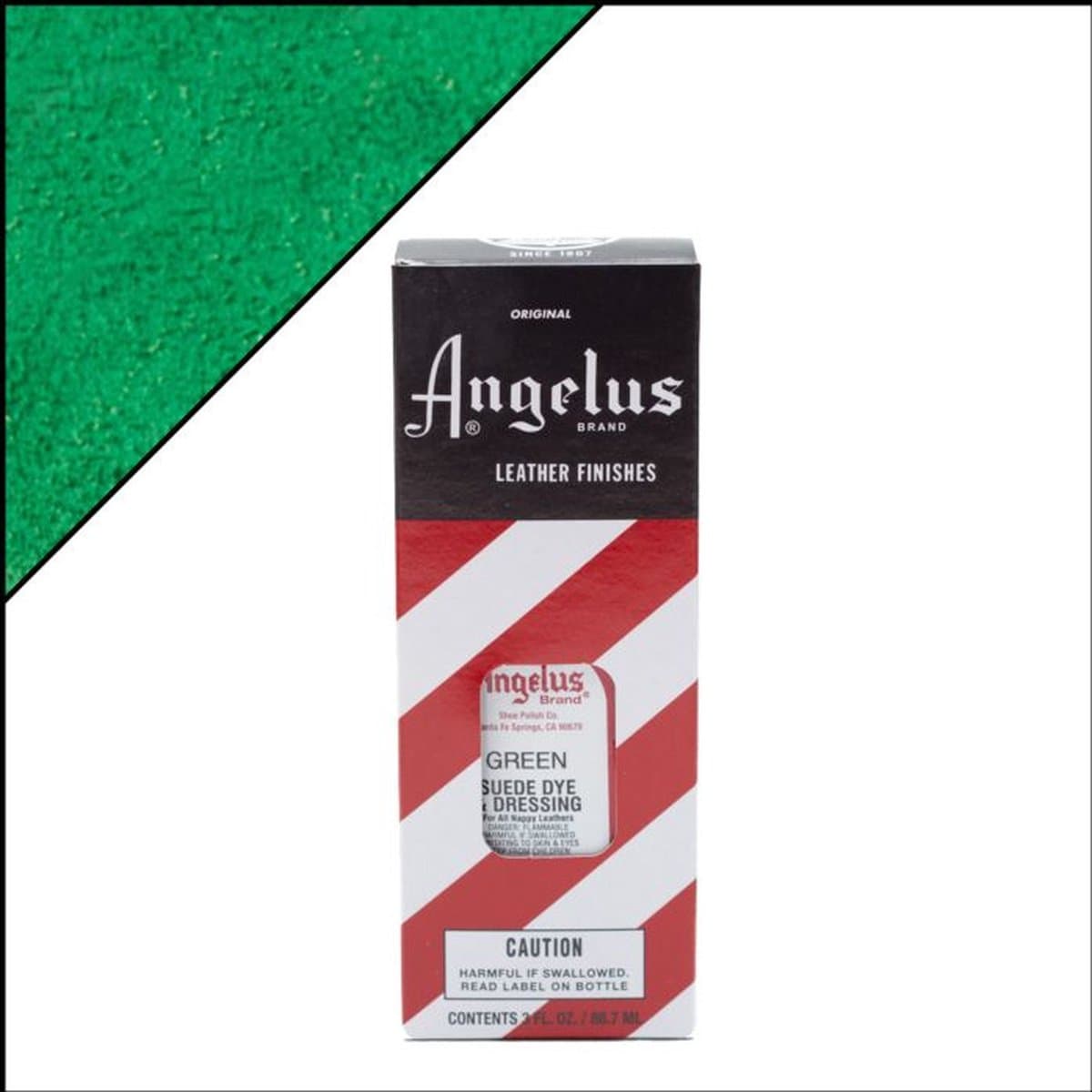 Angelus Suède Dye - Indringverf - voor suède stoffen - 90 ml - Groen — afbeelding 1