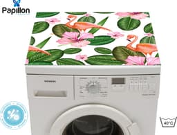 Papillon Wasmachine Beschermer - Antislip mat - 60x60 cm - Papillon Flamingo — thumbnail 3
