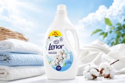 Lenor Wasverzachter Katoen – 4 x 126 wasbeurten – XL Voordeelverpakking — thumbnail 4