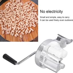 Macaroni-machine - pasta-machine van aluminiumlegering met krukas - compact en draagbaar, buiten gebruik - eenvoudig voor de meeste mensen — thumbnail 4