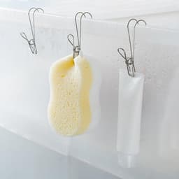 Wasknijpers met haken van roestvrij staal, metalen wasknijpers met hanger voor kleding, foto's, gordijnen, badkamer, keuken en tuin — thumbnail 5