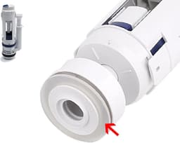 2 stuks afdichtingen voor Geberit tank, afdichtingsset voor wastafel en sifon, compatibel met Geberit tanks nr. 890.615, 818.109 — thumbnail 4