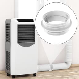 Afvoerslangkoppeling - Slangadapter - Airco Installatie - Universele Pasvorm - 13/15 cm - Wit — thumbnail 3