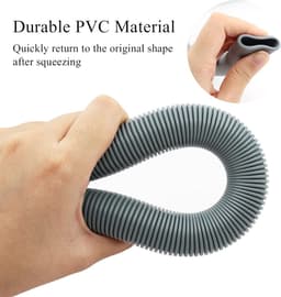 1,5 meter universele afvoerslang, afvoerslang geschikt voor wasmachine, waterafvoerslang, universele afvoer geschikt voor wasmachine en vaatwasser (1,5M-NIEUW) — thumbnail 5