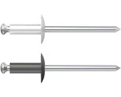 Metaalankers - Bevestigingspluggen - Muurbevestiging - Zelfborend - 8 x 16 mm - Grijs