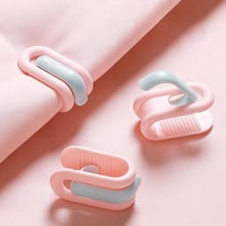 Dekbed Clips,Anti-Slip Gekussende Dekbedclips - 12 Stuks Herbruikbare Beddengoed Klemmen - Beddengoed Houder Klemmen Voor Thuis Slaapkamer En Hotel — thumbnail 2