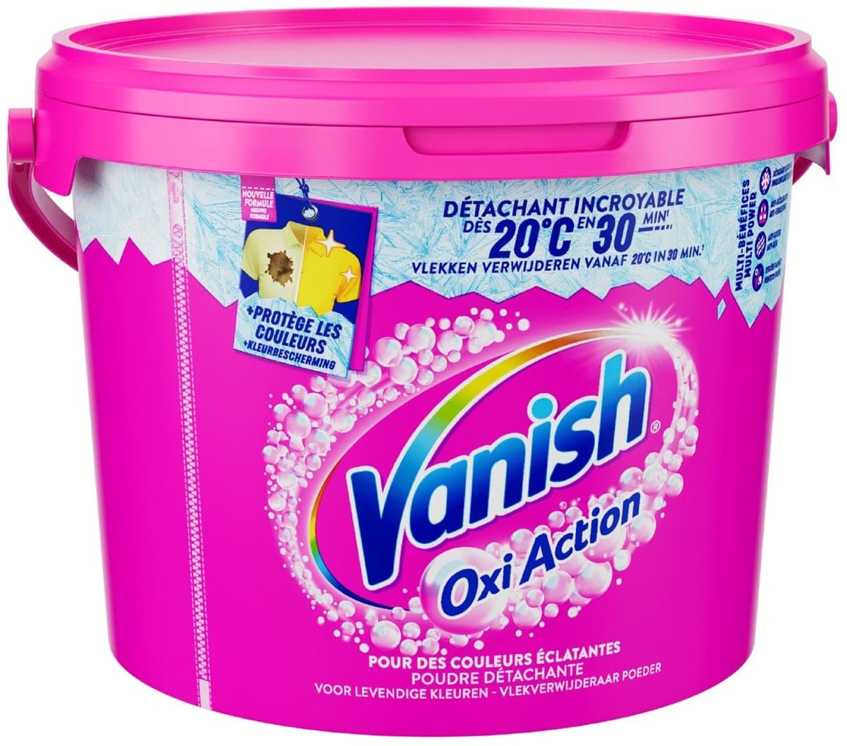 Vanish Oxi Action - Vlekkenverwijderaar - Wasbooster - Gekleurde Was - 2.7 Kg — afbeelding 1