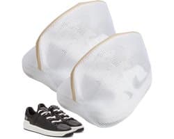 Dailygoods- Schoenwaszak Set van 2 - Waszak voor - Drie-laags Net