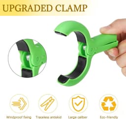 8 stuks handdoekklemmen voor strandstoelen, wasknijpers, groot, in 4 kleuren, knijpers voor strandstoelen, handdoekklemmen voor dagelijks wasgoed, badhanddoeken, beddengoed, dikke kleding — thumbnail 5