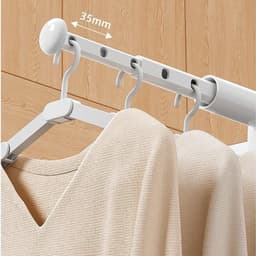 Draagbare Kleding Luchter - Reizen - Indoor en Outdoor - 5 Gaten — thumbnail 3