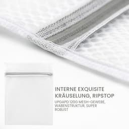 Mesh Waszakken voor Delicates, Honingraat Design, Set van 3 Stuks (40x50cm) — thumbnail 5