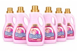 Woolite Wasmiddel Alle Textiel 20 wasbeurten - 6 x 1 liter - Voordeelverpakking — thumbnail 1