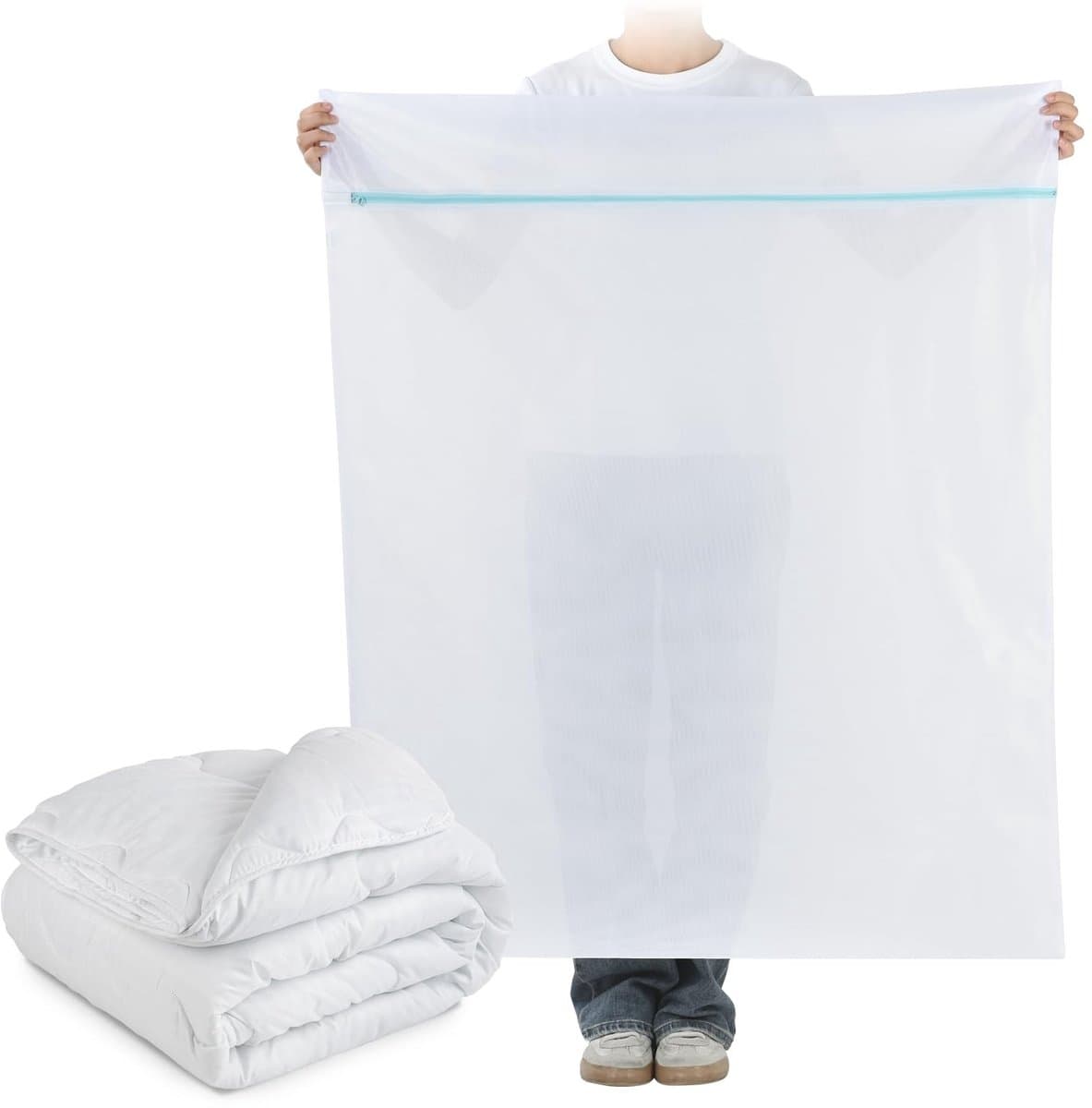 Solidchoice - Robuuste Waszak van Polyester met Ritssluiting — afbeelding 1