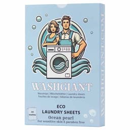 Washgiant Wasstrips Ocean Pearl – Fris Geurende Wasmiddeldoekjes - Microplasticvrij Wasmiddel – 44 Wasbeurten — thumbnail 4