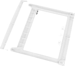 Droogkast Stapelkit - Wasdroger Opzet - Apparaten Combineren - Universeel Verstelbaar - 60 cm Breed - Wit — thumbnail 4