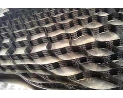 Grond Stabilisator Rooster - Bodem Grid - Oprit Versterken - Zware Belasting - 4 x 5 Meter - Zwart