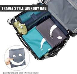 Waszak Set - Blauw en Grijs - Lichtgewicht en Ruimtebesparend - Voor Reizen en Camping — thumbnail 5