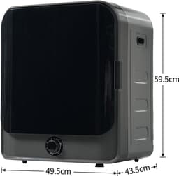 Wasdroger-3 kg (tot 4,5 kg)-830 W-5 programma’s-oververhittingsbeveiliging, meervoudige filtratie — thumbnail 4