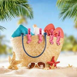 Handdoekklemmen voor strandstoelen, grote strandhanddoekklemmen — thumbnail 2