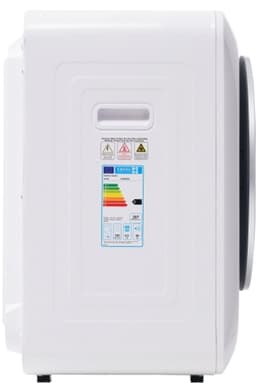 Compacte Luchtafvoer Wasdroger 3-4 kg - Mini Wasdroger met RVS Trommel & UV Sterilisatie - Wandmontage Wasdroger 850W - 6 Programma's - Wit [Energieklasse G] — thumbnail 4