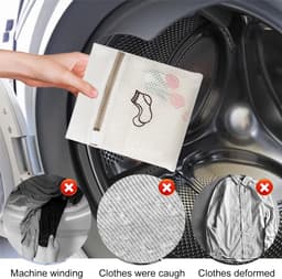 Dailygoods - 3-delige waszakken voor delicate kleding met ritssluiting — thumbnail 5