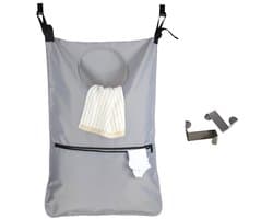 Dailygoods - Hangende Waszak voor Deur - Waterdichte Wasmand met Haakjes