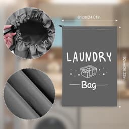 Compacte Waszak voor Vuile Kleding - 2 Maten, Geschikt voor Nat en Droog, Ideaal voor Reizen, Kamperen en Sportactiviteiten — thumbnail 2