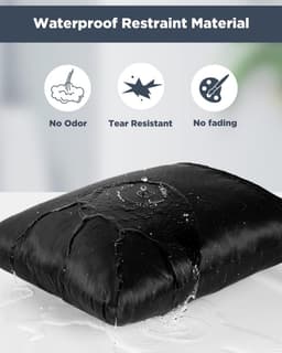 2 Stuks Waterafstotende Wetbag voor Zwemspullen, 40 x 50 cm, Herbruikbare Tas met Ritssluiting voor Strand, Fitness en Zwembad — thumbnail 2