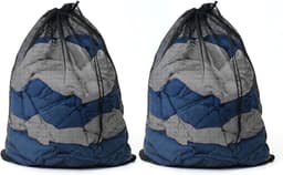 Waszakken 70 x 90 cm, fijnmazig wasnet met trekkoord voor beddengoed, knuffels en kleding, herbruikbaar en duurzaam — thumbnail 1