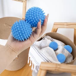 SnelShoppen - Set van 6 Herbruikbare Droogballen, Wasballen voor Wasmachine, Tumble Dryer, Milieuvriendelijk en Duurzaam, Drooghulp voor Efficiënt Dro — thumbnail 4