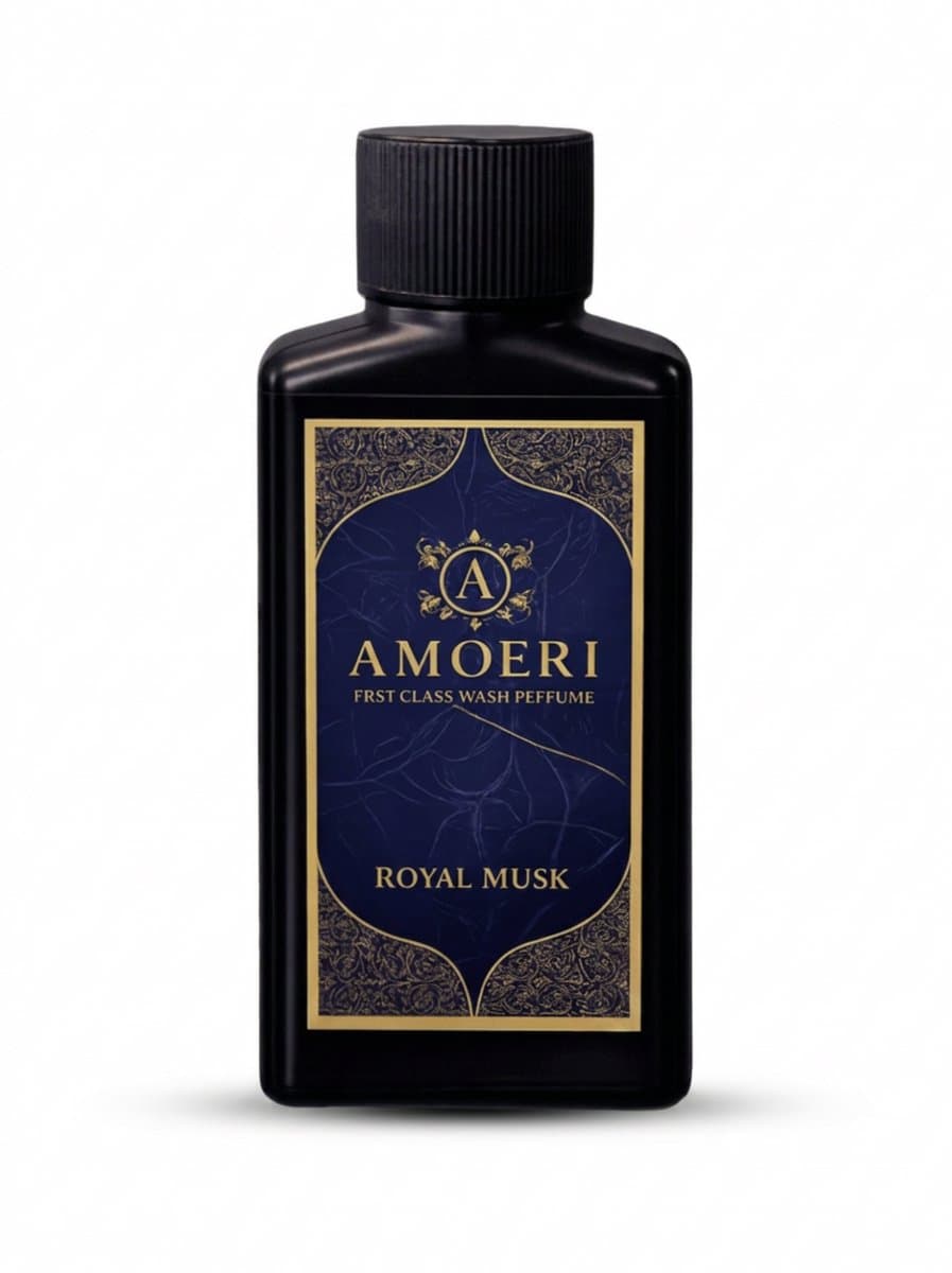 Wasparfum Amoeri Royal Musk 100ml | Wasgeur | Was Parfum | Wash Perfume — afbeelding 1
