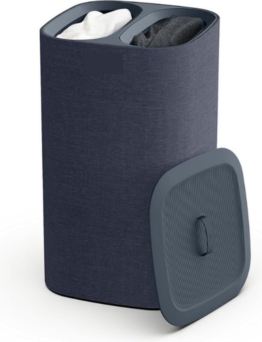 Dubbele Wasmand - Wasmand 2 Vakken - Laundry Bag - 60L — afbeelding 1